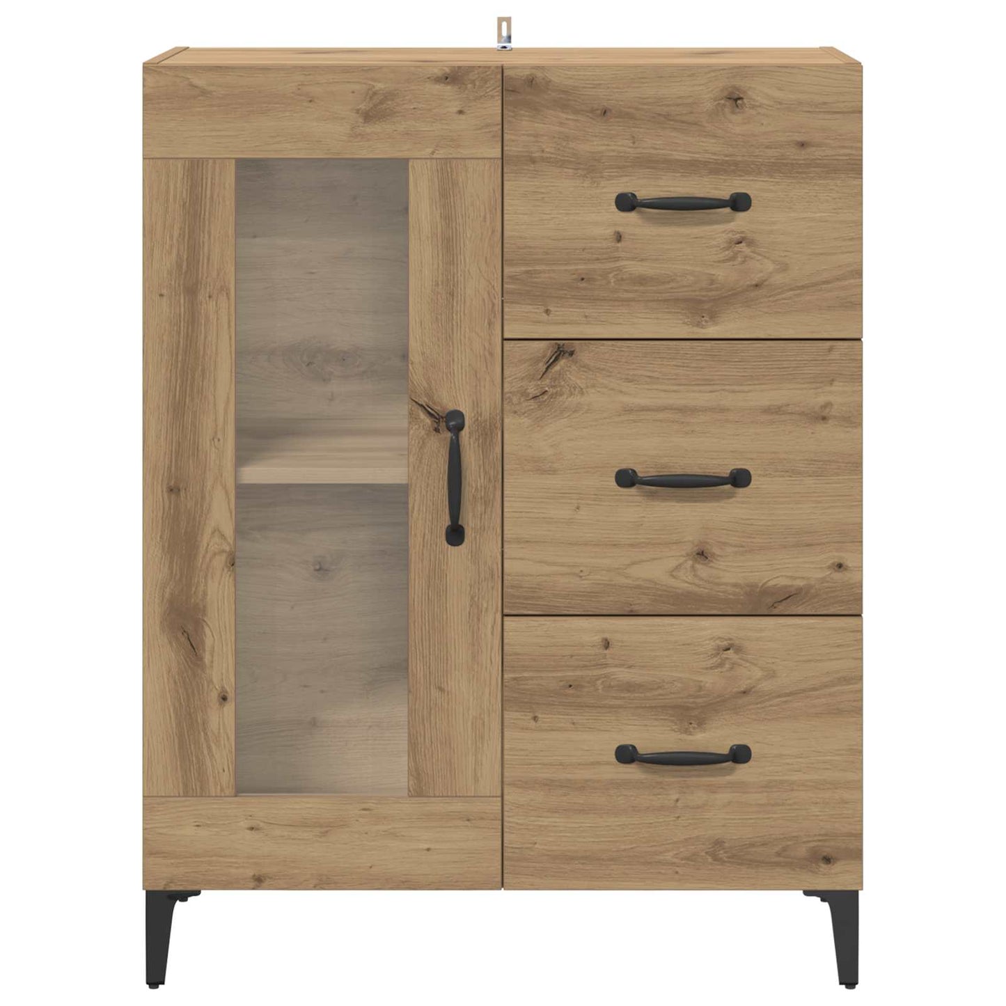 Sideboard with Drawer Artisan Oak 69.5 x 34 x 90 cm