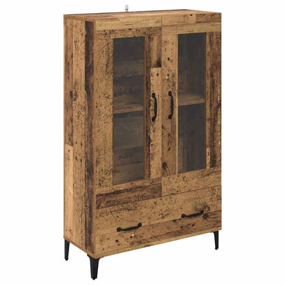 Highboard Old Wood 70 x 31 x 115 cm Engineered Wood and Iron