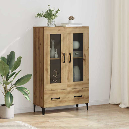 Highboard Artisan Oak 70 x 31 x 115 cm Engineered Wood and Iron