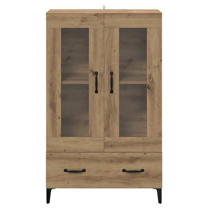 Highboard Artisan Oak 70 x 31 x 115 cm Engineered Wood and Iron