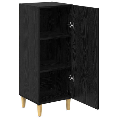 Sideboard Black Oak 34.5 x 34 x 90 cm Engineered Wood
