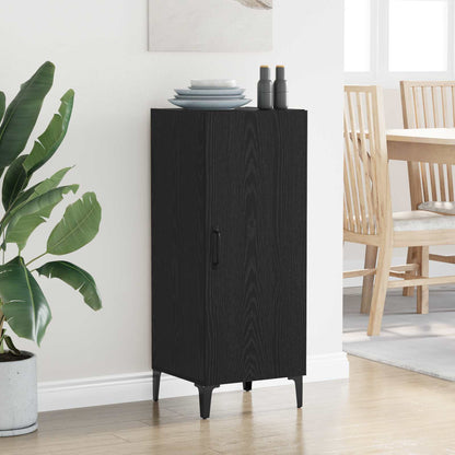 Sideboard Black Oak 34.5 x 34 x 90 cm Engineered Wood