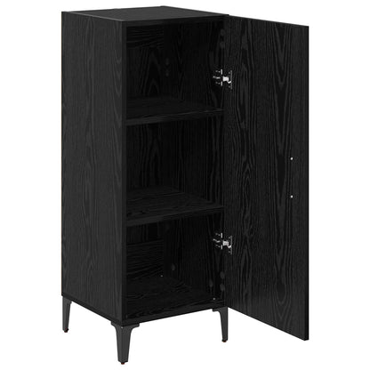 Sideboard Black Oak 34.5 x 34 x 90 cm Engineered Wood