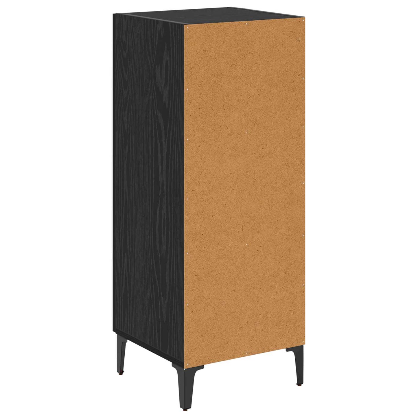 Sideboard Black Oak 34.5 x 34 x 90 cm Engineered Wood