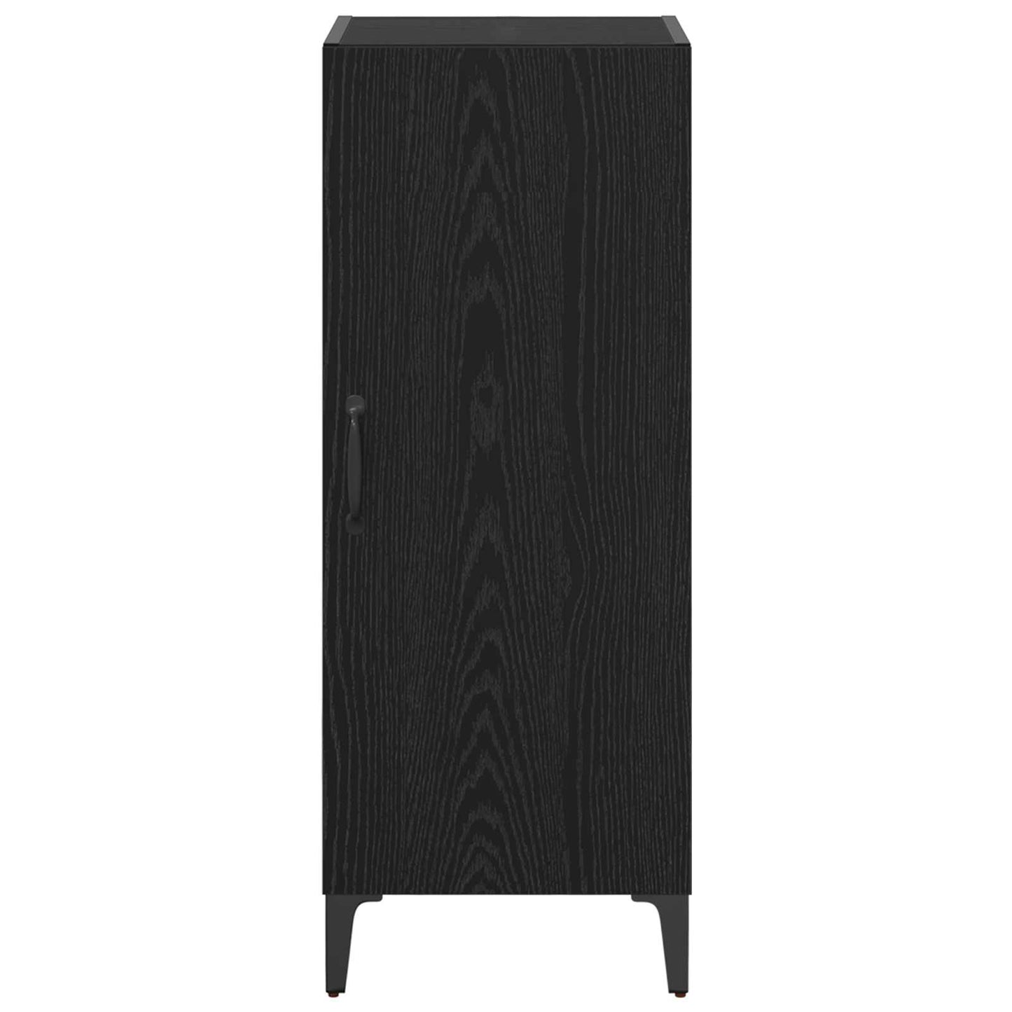 Sideboard Black Oak 34.5 x 34 x 90 cm Engineered Wood