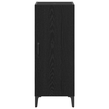 Sideboard Black Oak 34.5 x 34 x 90 cm Engineered Wood