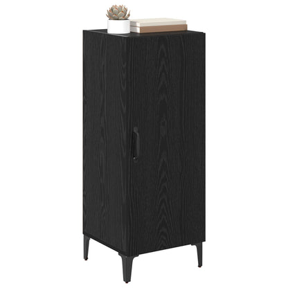 Sideboard Black Oak 34.5 x 34 x 90 cm Engineered Wood