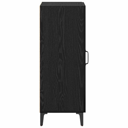 Sideboard Black Oak 34.5 x 34 x 90 cm Engineered Wood