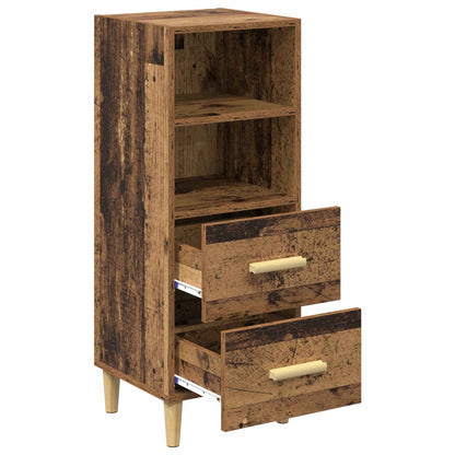 Sideboard Old wood 34 x 34.5 x 90 cm Engineered wood
