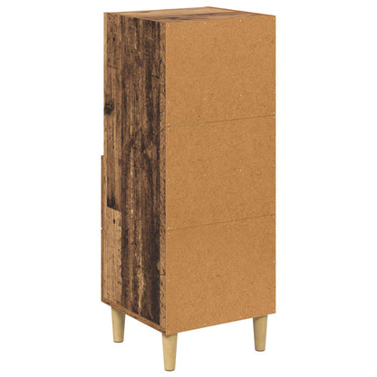 Sideboard Old wood 34 x 34.5 x 90 cm Engineered wood
