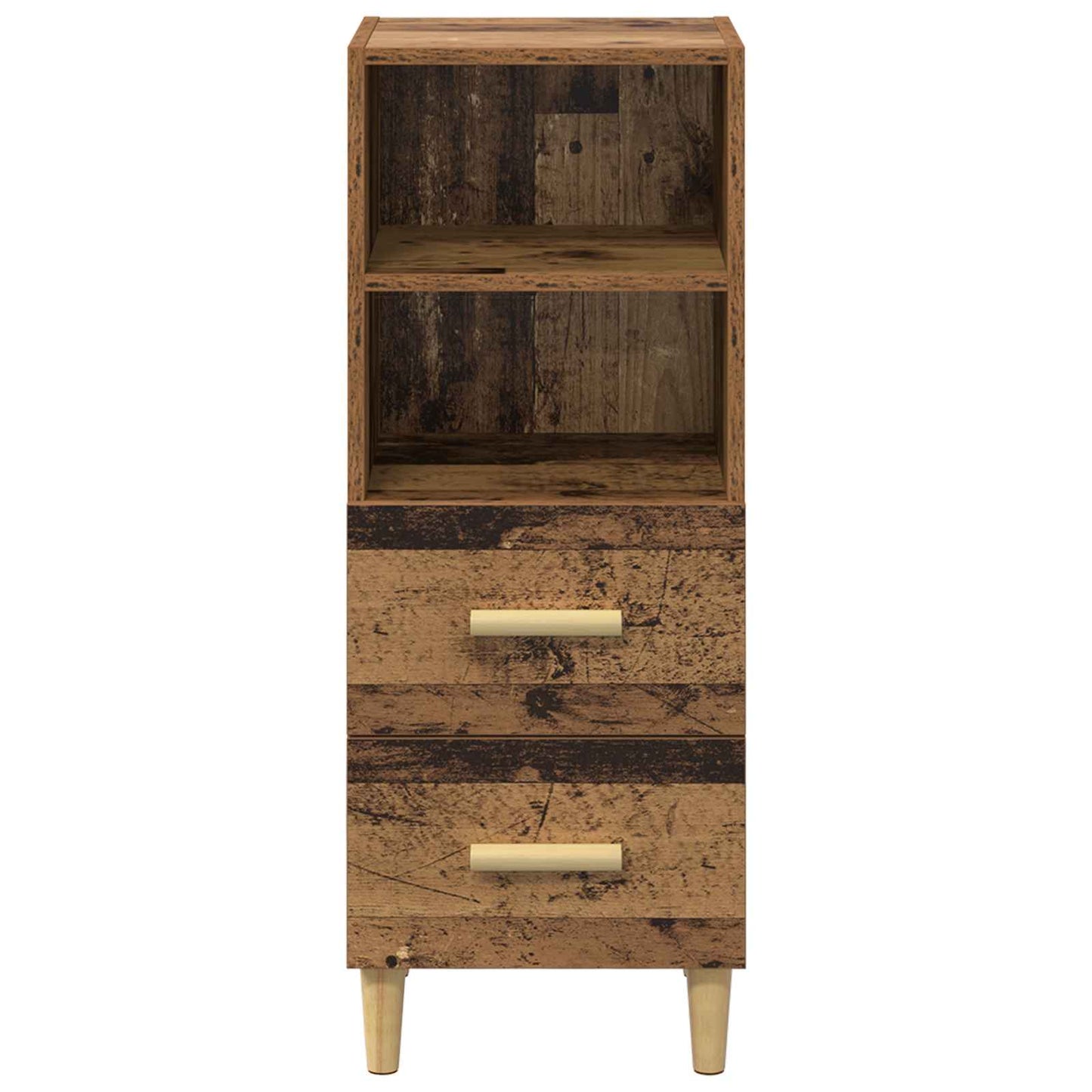 Sideboard Old wood 34 x 34.5 x 90 cm Engineered wood