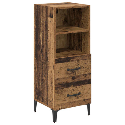 Sideboard Old wood 34 x 34.5 x 90 cm Engineered wood