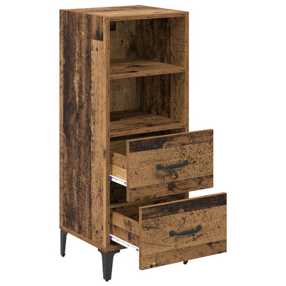 Sideboard Old wood 34 x 34.5 x 90 cm Engineered wood