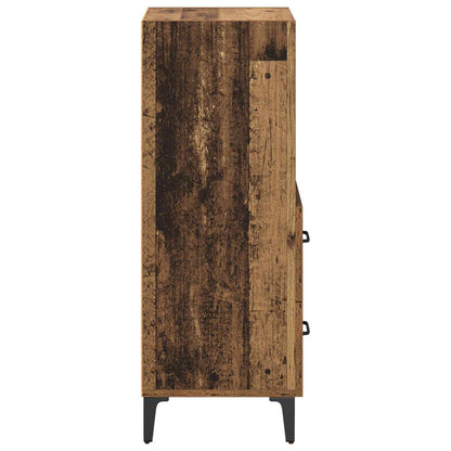 Sideboard Old wood 34 x 34.5 x 90 cm Engineered wood