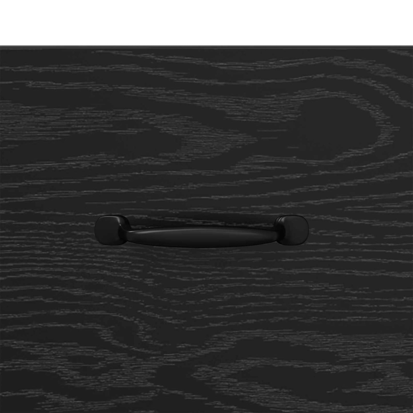 Sideboard Black oak 34 x 34.5 x 90 cm Engineered wood