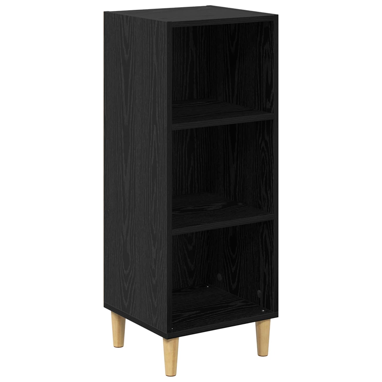 Sideboard Black Oak 34.5 x 32.5 x 90 cm Engineered Wood