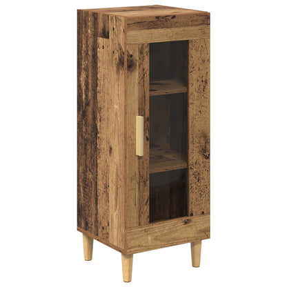 Sideboard Old Wood 34.5 x 32.5 x 90 cm Engineered Wood