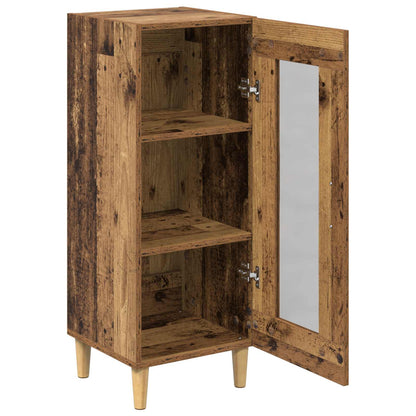 Sideboard Old Wood 34.5 x 32.5 x 90 cm Engineered Wood