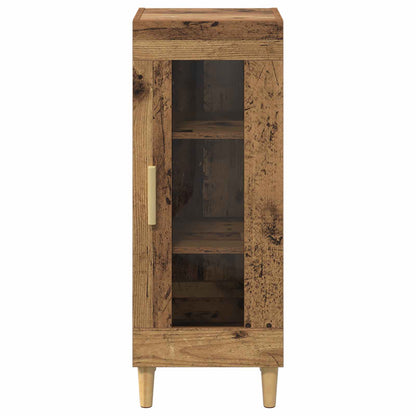 Sideboard Old Wood 34.5 x 32.5 x 90 cm Engineered Wood