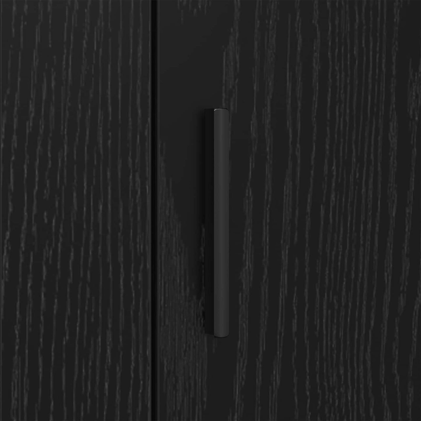 Sideboard Black Oak 40 x 33 x 70 cm Engineered wood