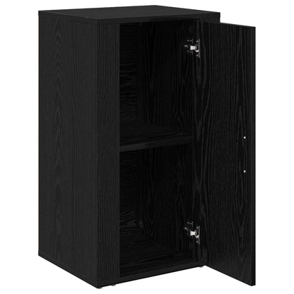 Sideboard Black Oak 40 x 33 x 70 cm Engineered wood