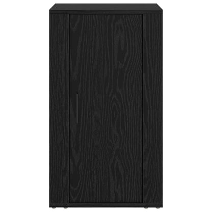 Sideboard Black Oak 40 x 33 x 70 cm Engineered wood
