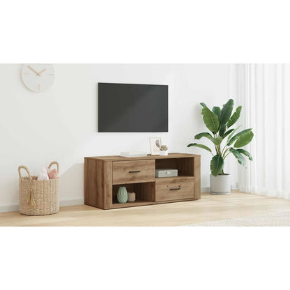 TV Cabinet Artisan Oak 100 x 35 x 40 cm Engineered Wood