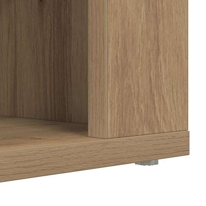 Shoe Rack Artisan oak 75 x 35 x 45 cm Engineered wood