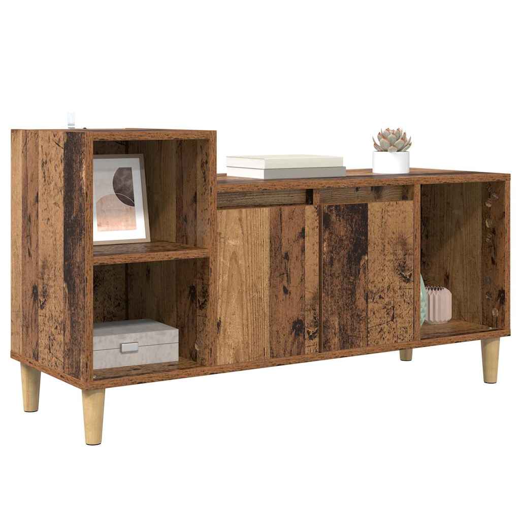 TV Cabinet Old Wood 100 x 35 x 55 cm Engineered Wood