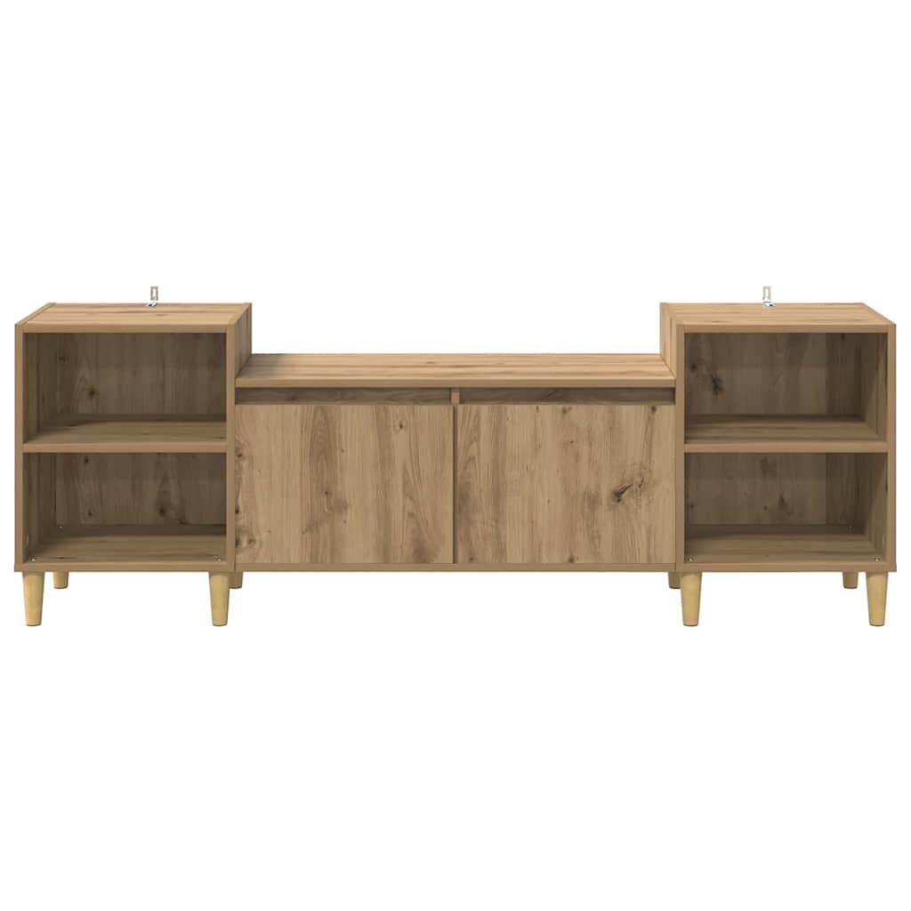 TV Cabinet Artisan Oak 160 x 35 x 55 cm Engineered Wood
