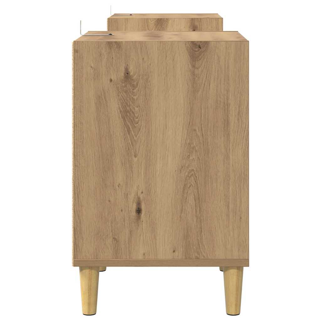 TV Cabinet Artisan Oak 160 x 35 x 55 cm Engineered Wood