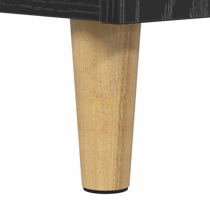 TV Cabinet 160 x 35 x 55 cm Black Oak Engineered Wood