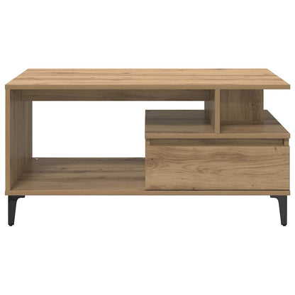 Coffee Table Artisan Oak 90 x 49 x 45 cm Engineered Wood