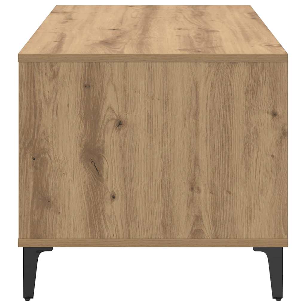 Coffee Table Artisan Oak 90 x 49 x 45 cm Engineered Wood