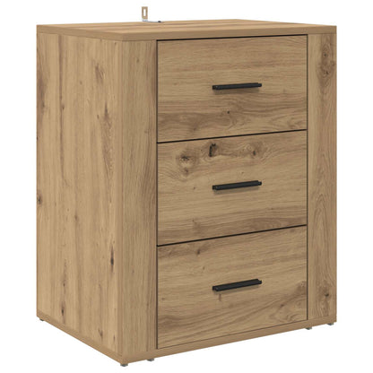 Bedside Cabinet Artisan Oak 35 x 50 x 60 cm Engineered Wood