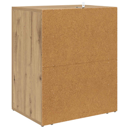 Bedside Cabinet Artisan Oak 35 x 50 x 60 cm Engineered Wood