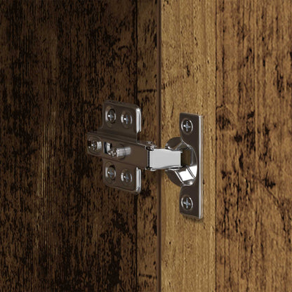Bedside Cabinet Old Wood 35 x 50 x 60 cm Engineered Wood