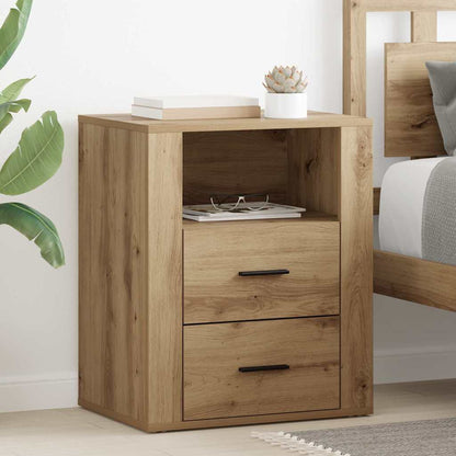 Bedside Cabinet Artisan Oak 35 x 50 x 60 cm Engineered Wood