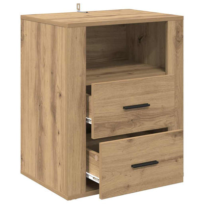 Bedside Cabinet Artisan Oak 35 x 50 x 60 cm Engineered Wood