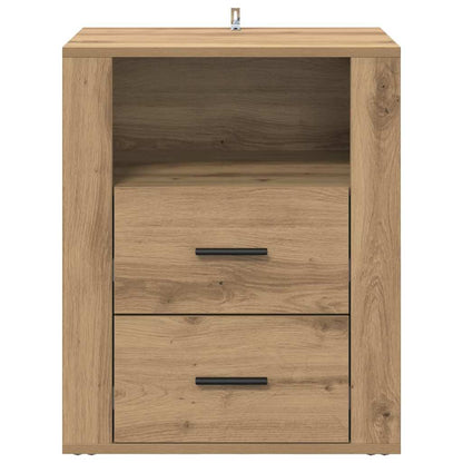 Bedside Cabinet Artisan Oak 35 x 50 x 60 cm Engineered Wood