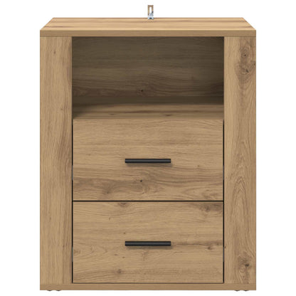 Bedside Cabinet Artisan Oak 35 x 50 x 60 cm Engineered Wood