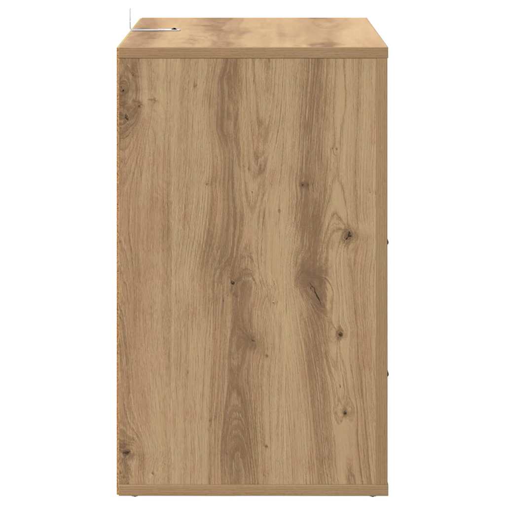 Bedside Cabinet Artisan Oak 35 x 50 x 60 cm Engineered Wood