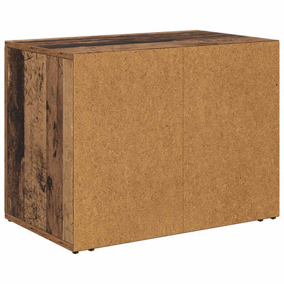 Bedside Cabinet Old Wood 35 x 60 x 50 cm Engineered Wood