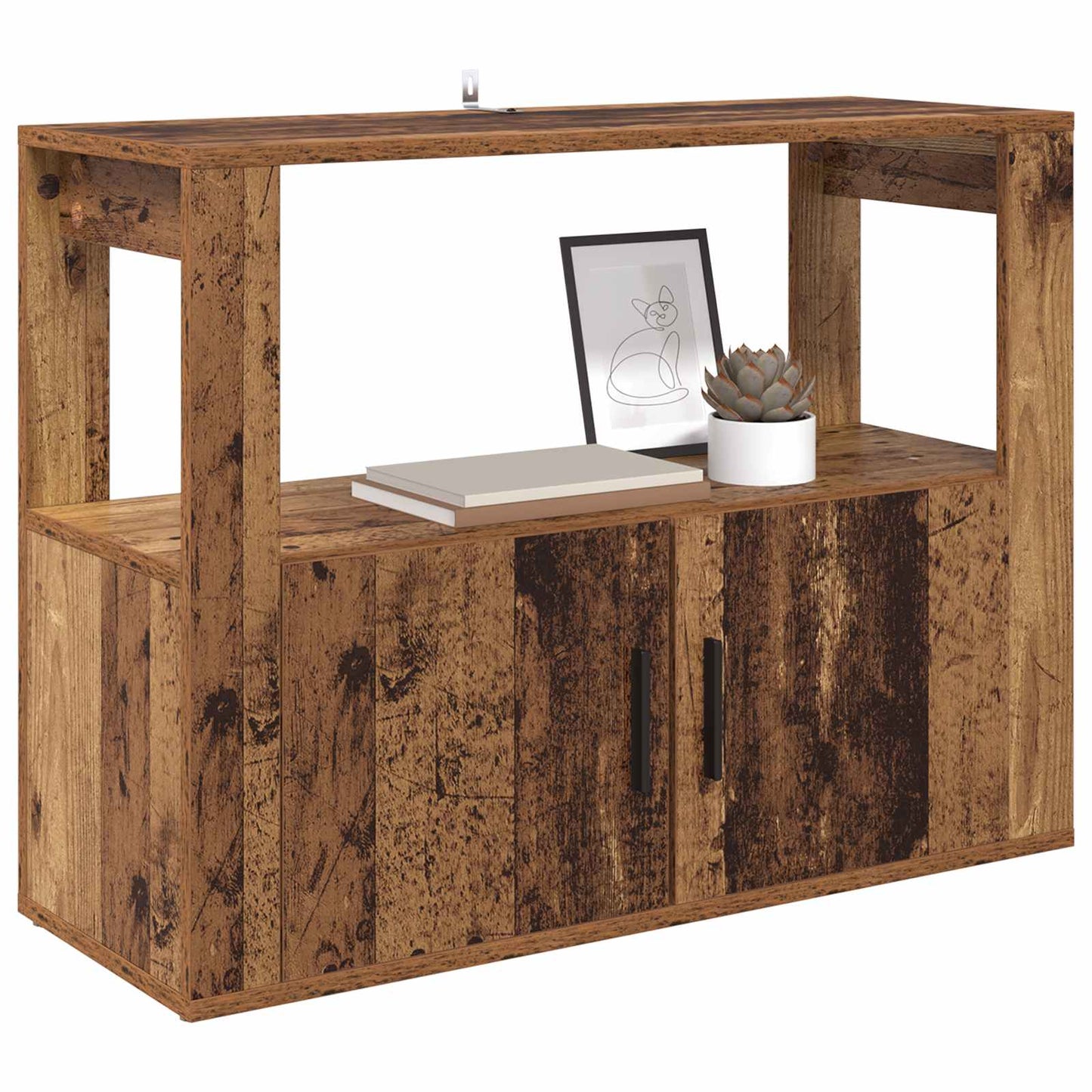 Sideboard Old wood 80 x 30 x 60 cm Engineered wood