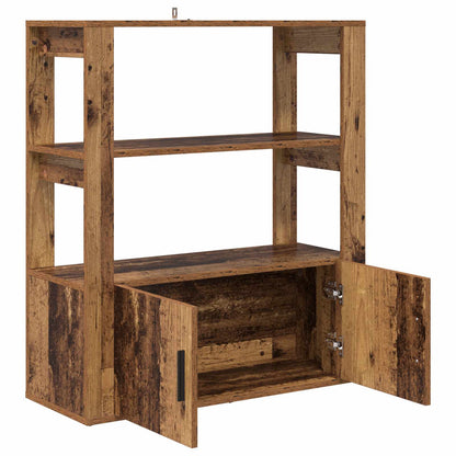 Sideboard Old wood 30 x 80 x 90 cm Engineered Wood