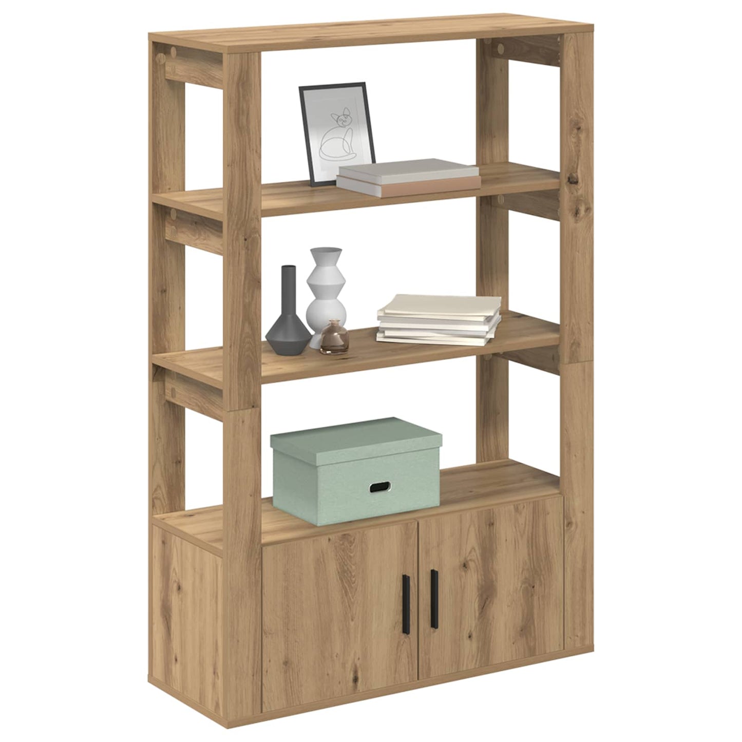 Sideboard Artisan oak 30 x 80 x 119.5 cm Engineered wood