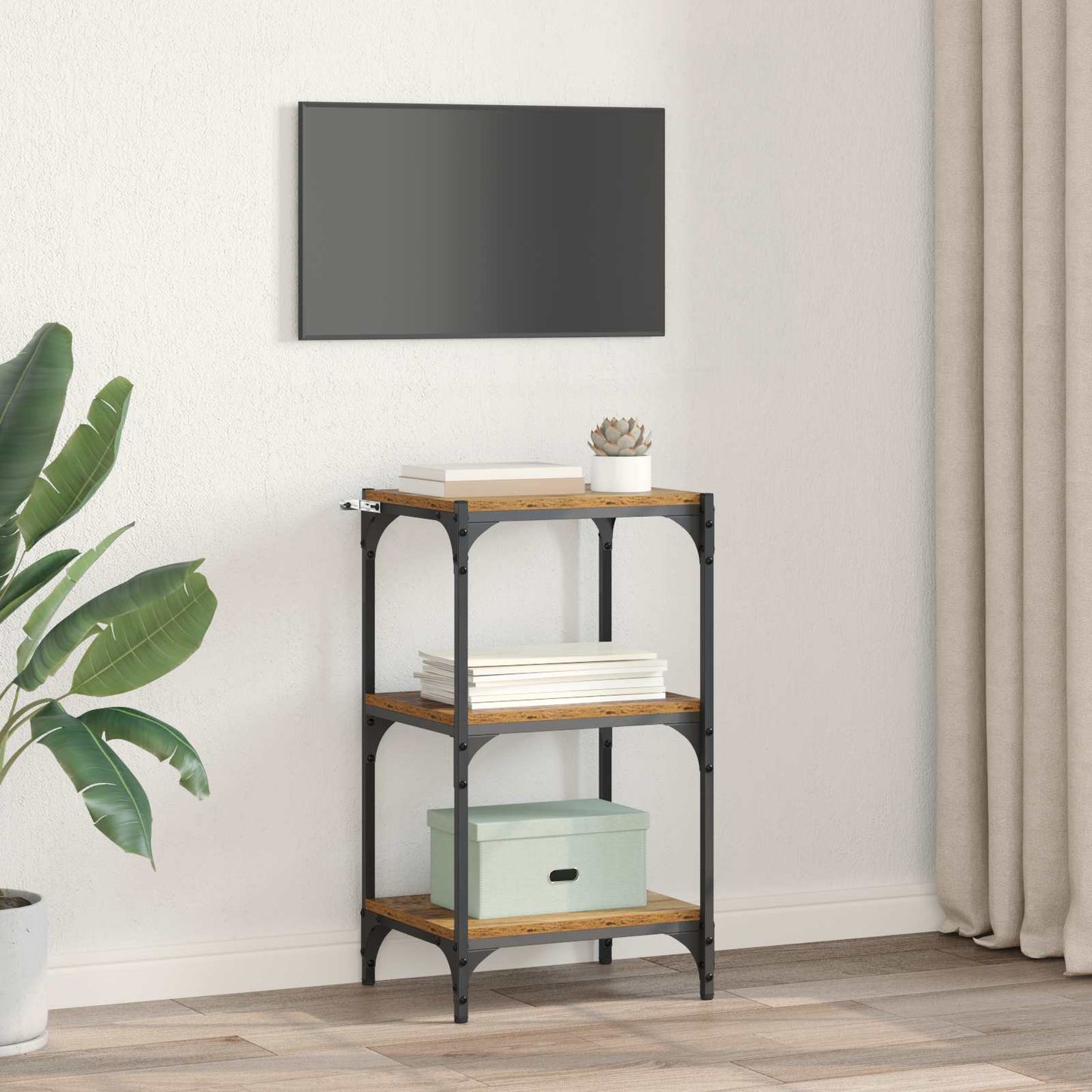 Book Cabinet Old wood 40 x 33 x 70.5 cm Engineered wood