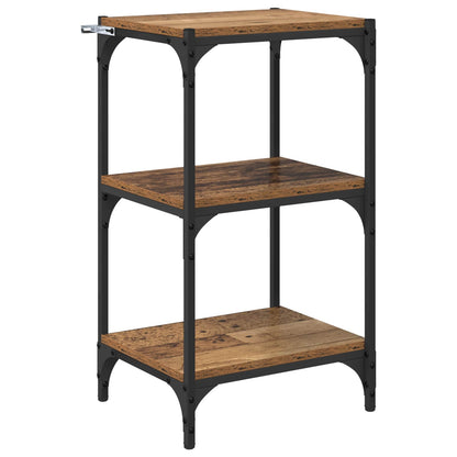 Book Cabinet Old wood 40 x 33 x 70.5 cm Engineered wood