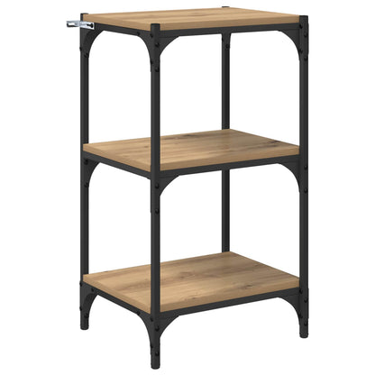 Book Cabinet Artisan oak 40 x 33 x 70.5 cm Engineered wood
