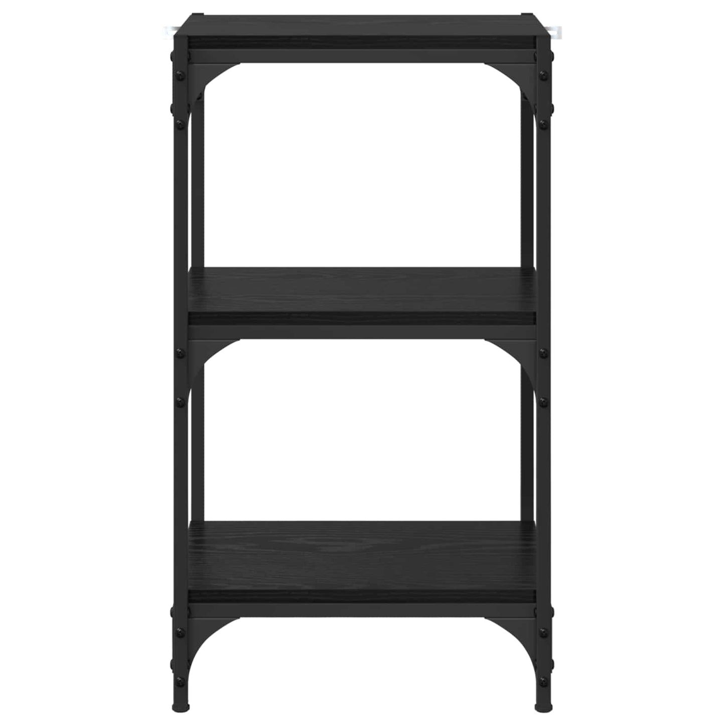 Book Cabinet Black oak 40 x 33 x 70.5 cm Engineered wood